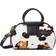 HOBO Sheila Small Satchel Cow Print Handbags Brown One Size One Size