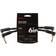 Fender Deluxe Series 6'' Patch Cable Black Tweed 2-Pack 0.2m