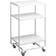 Yamazaki Home 3-Tier Rolling Cart Trolley Table