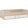 Birlea Camden Cabin Bed White & Oak Effect 38.4x77"