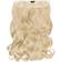 Lullabellz Thick 20" 1 Piece Curly Clip In Extensions Blonde