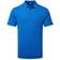 J.Lindeberg Tour Tech Regular Fit Polo Shirt - Lapis Blue/Melange