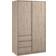 Furniture To Go Naia Oak Jackson Hickory Wardrobe 118.5x200.4cm