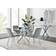 Novara Grey Dining Table 100cm 5pcs