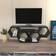 Decorotika Honey Hexagonal Black TV Bench 140x55.6cm