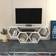 Decorotika Honey Modern White TV Bench 140x55.5cm