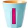 Rice Pinkish Colors Melamine Alphabet Cup I I
