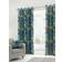 Fusion Tropical Print Eyelet Lined Curtains