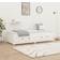 vidaXL 821595 White Soffa 195.5cm 2-sits