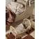 ferm LIVING Mara Knotted Blå, Sort, Hvid, Brun, Beige 120x180cm