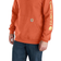 Carhartt Men's Loose Fit Midweight Logo Sleeve Graphic Hoodie - Desert Orange Heather