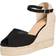 Castañer Bianca Wedge Black