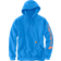 Carhartt Men's Loose Fit Midweight Logo Sleeve Graphic Hoodie - Marine Blue Heather