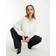 Vila Dobby Sleeve Blouse - White