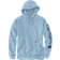Carhartt Men's Loose Fit Midweight Logo Sleeve Graphic Hoodie - Moonstone