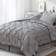 Pintuck Bed Linen Gray (274.3x259.1)