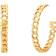 Michael Kors Hoop Earrings - Gold/Transparent