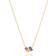 Sif Jakobs Multicoloured Zirconia Ivrea Tre Necklace SJ-N12306-XCZ-YG