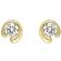 Georg Jensen Mercy Stud Earrings - Gold/Diamonds