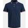 Jack & Jones Herren Klassische Pique Knit Baumwolle Polo-Shirt Marine