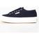 Superga 2740 Platform Plimsolls Navy, Navy, 4, Women