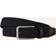HUGO BOSS Woven Belt With Leather Facings