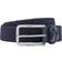 HUGO BOSS Woven Belt With Leather Facings