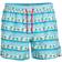 Happy Socks Badebukser Palm Beach Swim Shorts - Blå