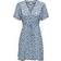 Only Klänning onlEvida S/S Short Dress Wvn Blå