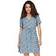 Only Printed Mini Dress Blue, Blue, Xl, Women