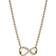 Pandora Sparkling Infinity Collier Necklace - Gold/Transparent