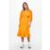 Only Omlottklänning onlOlivia 3/4 Wrap Midi Dress Wvn Orange