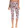 Gayhay Women's High Waisted Capri Leggings - Pink Leopard