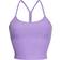 Beyond Yoga Spacedye Slim Racerback Cropped Tank Top - Bright Amethyst Heather