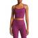 Beyond Yoga Spacedye Slim Racerback Cropped Tank Top - Aubergine/Beet