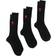 Ami Paris De Coeurs Socks 3-pack - Black