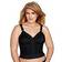 Exquisite Form Fully Front Close Longline Posture Bra - Black