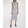 MM6 Maison Margiela Grey Dummy Midi Dress