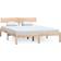 vidaXL Bed Frame Solid Pine 70cm Sengeramme 120x200cm
