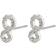 Pilgrim Rogue Earrings - Silver/Transparent