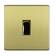 Varilight 10A 2 Way Brushed Single Switch