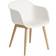 Muuto Fiber White/Oak Fåtölj 77cm