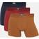 Dovre 3-Pack Bambus Boxershorts - Blå/Rød