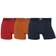 Dovre 3-Pack Bambus Boxershorts - Blå/Rød