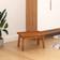 vidaXL Step Brown Sittpall 22cm