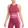 Nike Pro Dri-FIT Women's Cropped Training Tank Top - Rosewood/Active Fuchsia/Pinksicle