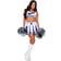 Roma Women's Playboy Cheer Squad Costume