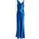 Veronica Beard Sanderson Satin Maxi Dress - Blue
