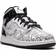 Nike Air Jordan 1 Mid SE GS - White/White/Black/Volt