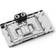 AlphaCool 13474 Vandblok Bagplade 3-Pin JST 1/4